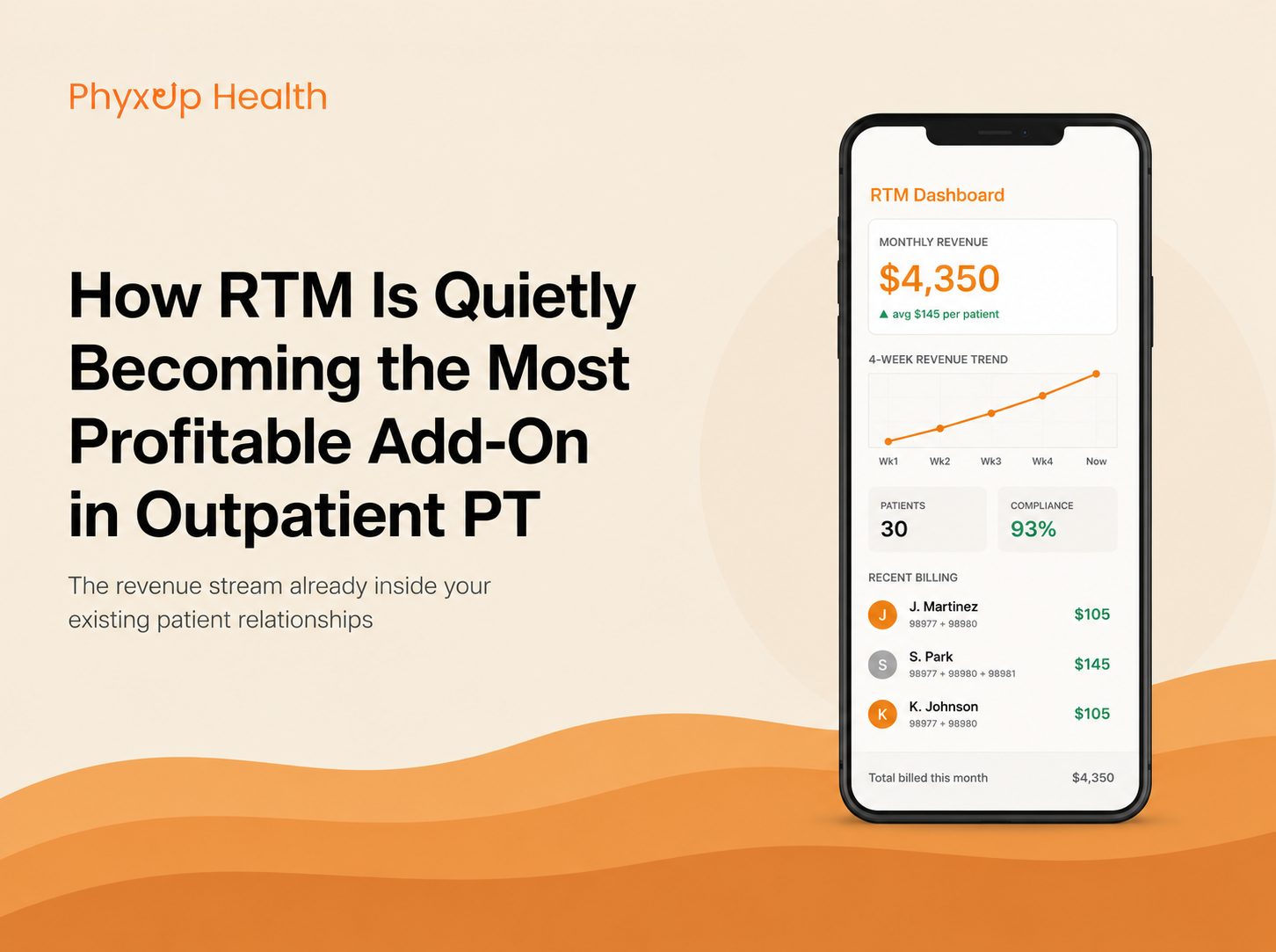 How RTM Is Quietly Becoming the Most Profitable Add-On in Outpatient PT